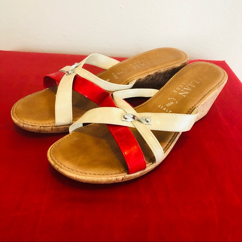 Italian Shoemakers sandals Sz 8